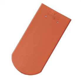 TONDACH Hódfarkú alapcserép ívesvágású Natur téglavörös