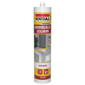Soudal Univerzális szilikon - transzparens