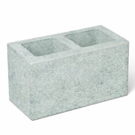 LEIER Kaiserstein Modern kerítéskő normál - Jégszürke satírozott 40x20x20 cm