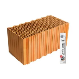 Porotherm 50 X-therm Rapid Dryfix tégla