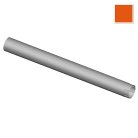 Lefolyócső TRIFA 33-as, alu, 2 fm, cserépszín