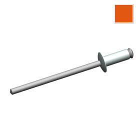 Popszegecs TRIFA 3,2x8-as, piros