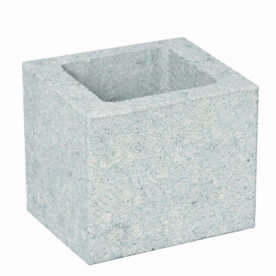 LEIER Kaiserstein Modern kerítéskő félkő jégszürke satírozott 20x20x20 cm