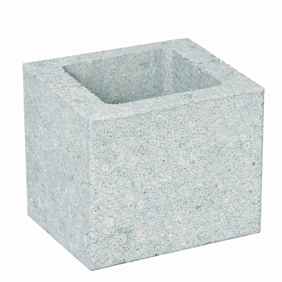 LEIER Kaiserstein Modern kerítéskő félkő jégszürke satírozott 20x20x20 cm