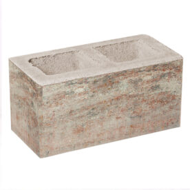 LEIER Kaiserstein Modern kerítéskő normál, Kagylóhéj satírozott 40x20x20 cm